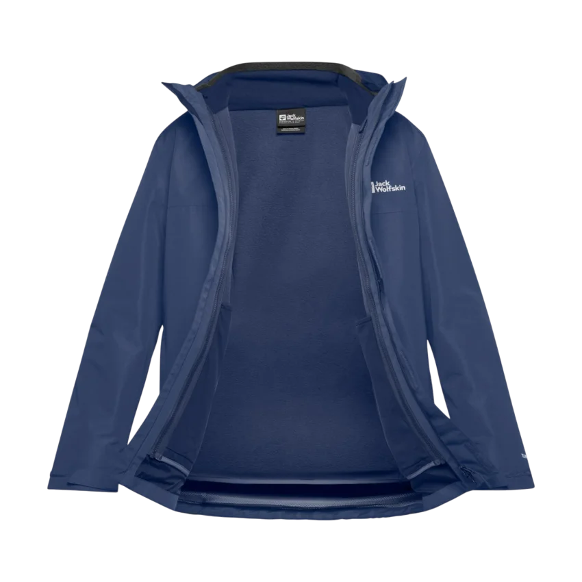 Jack Wolfskin Altenberg 3IN1 Lacivert Erkek Mont - 8