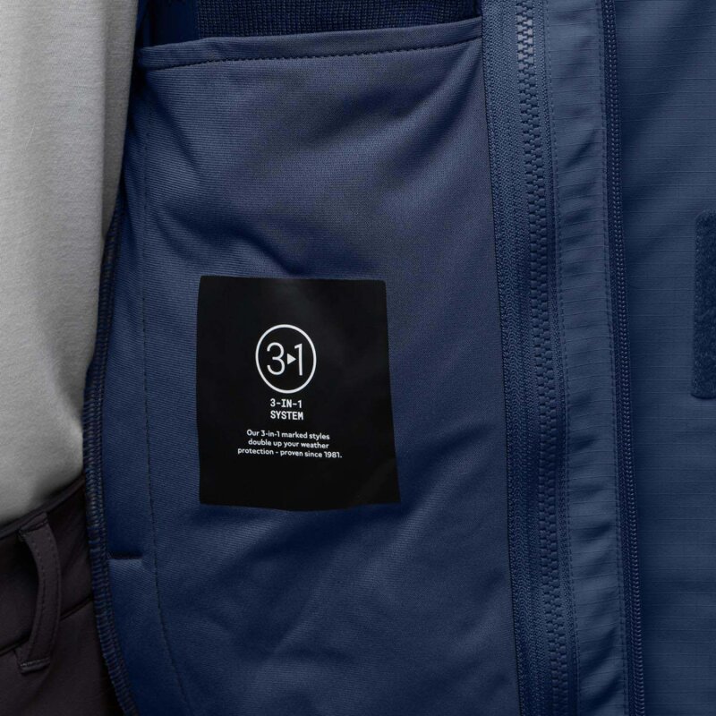 Jack Wolfskin Altenberg 3IN1 Lacivert Erkek Mont - 14