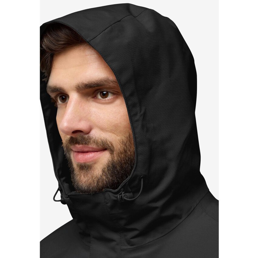 Jack Wolfskin Altenberg 3IN1 Siyah Erkek Mont - 4