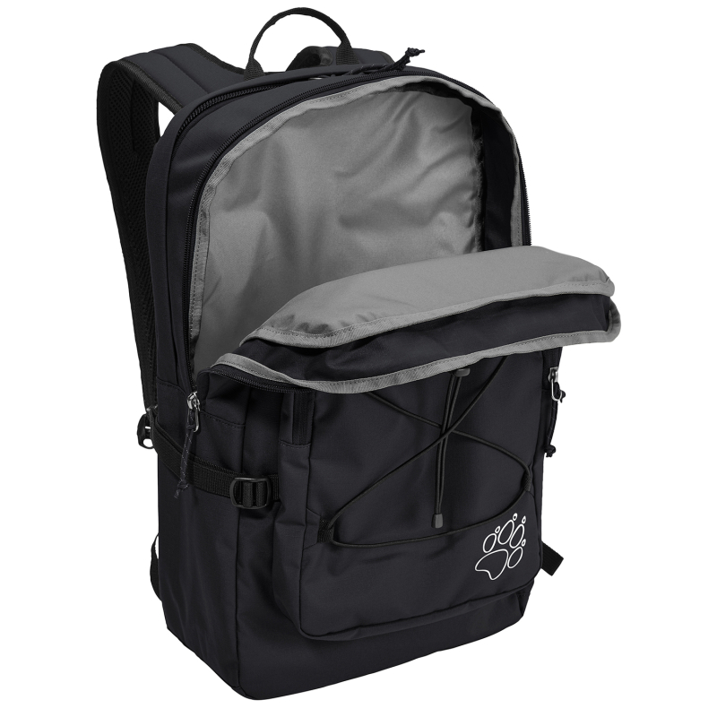 Jack Wolfskin Berkeley 24 Siyah Unisex Sırt Çantası - 2