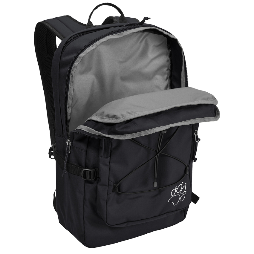 Jack Wolfskin Berkeley 24 Siyah Unisex Sırt Çantası - 2
