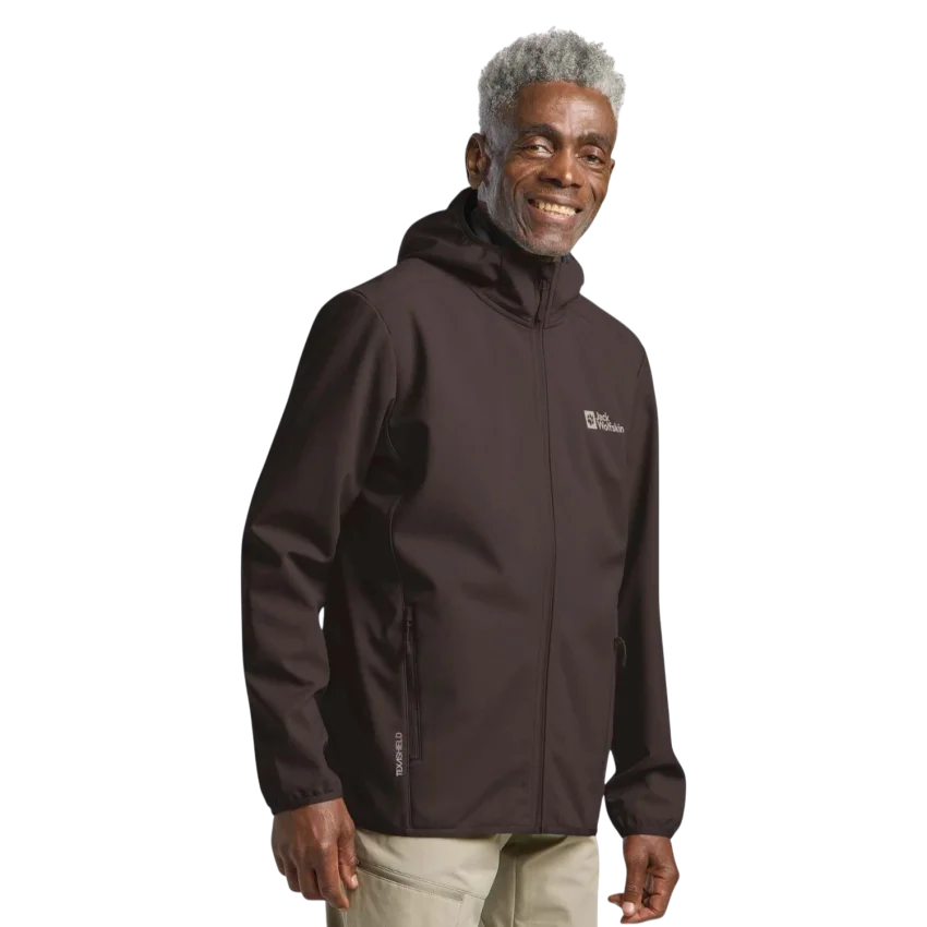 Jack Wolfskin Bornberg Hoody Kahverengi Erkek Mont - 1