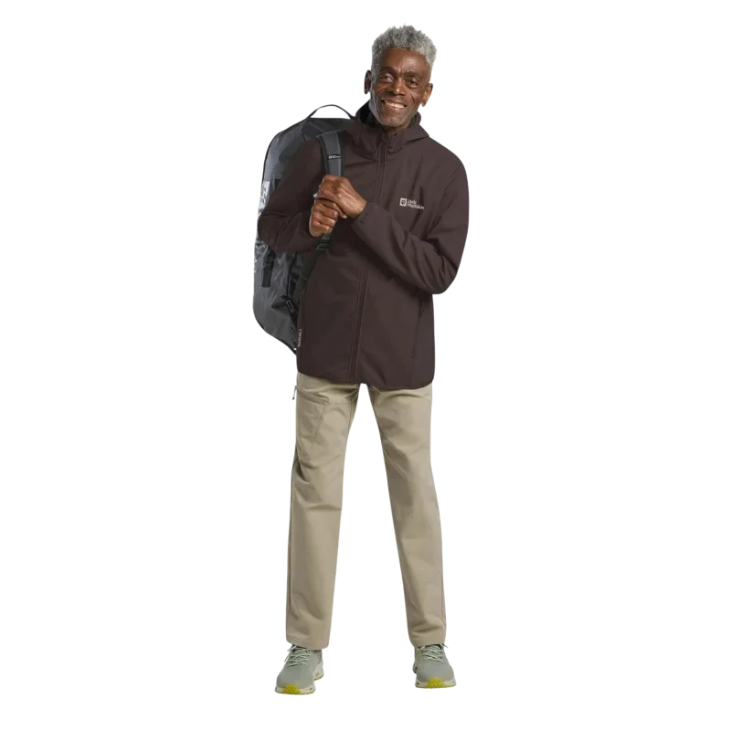 Jack Wolfskin Bornberg Hoody Kahverengi Erkek Mont - 2