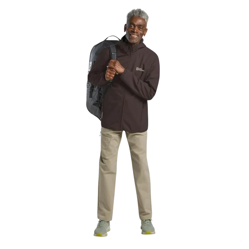 Jack Wolfskin Bornberg Hoody Kahverengi Erkek Mont - 2