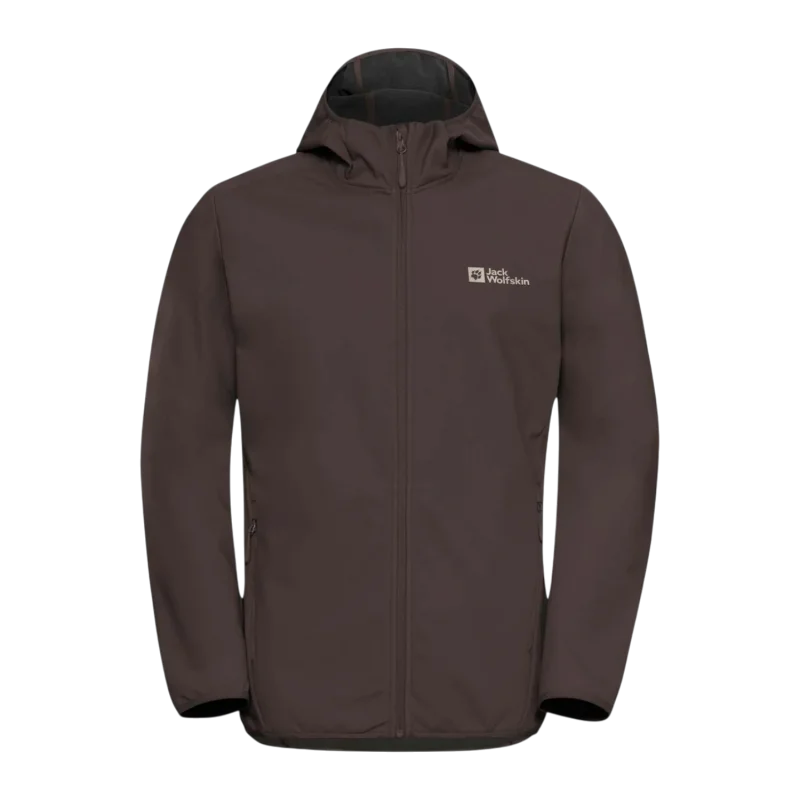 Jack Wolfskin Bornberg Hoody Kahverengi Erkek Mont - 4