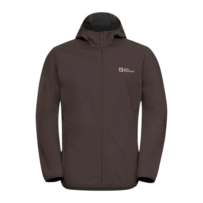 Jack Wolfskin Bornberg Hoody Kahverengi Erkek Mont - 4