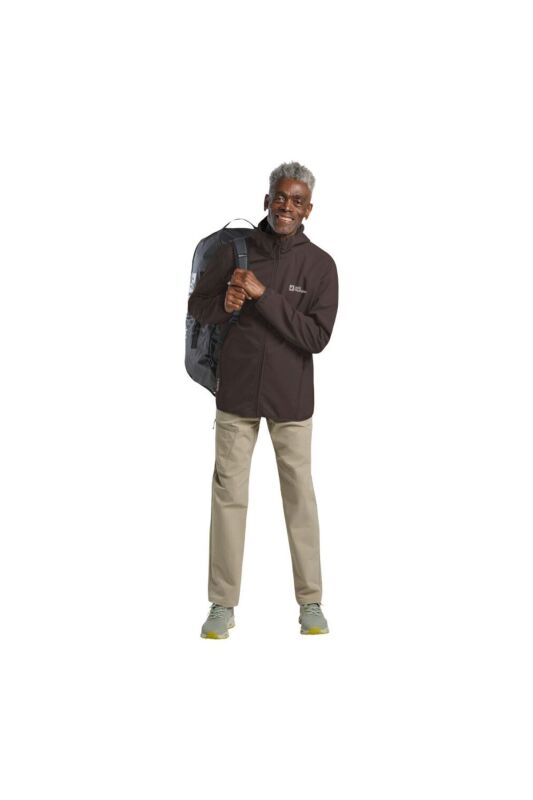 Jack Wolfskin Bornberg Hoody Kahverengi Erkek Mont - 3