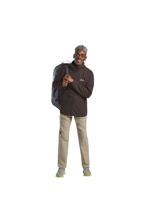Jack Wolfskin Bornberg Hoody Kahverengi Erkek Mont - 3