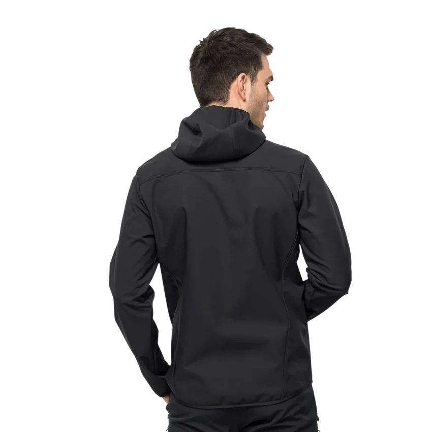 Jack Wolfskin BORNBERG HOODY M SİYAH Erkek Mont - 2