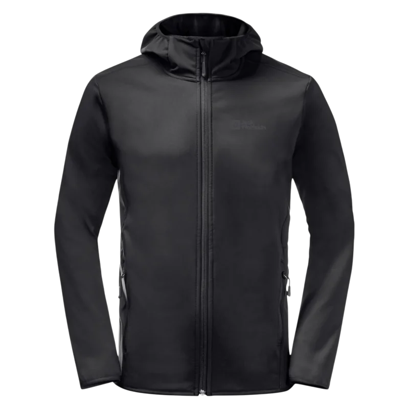 Jack Wolfskin BORNBERG HOODY M SİYAH Erkek Mont - 3