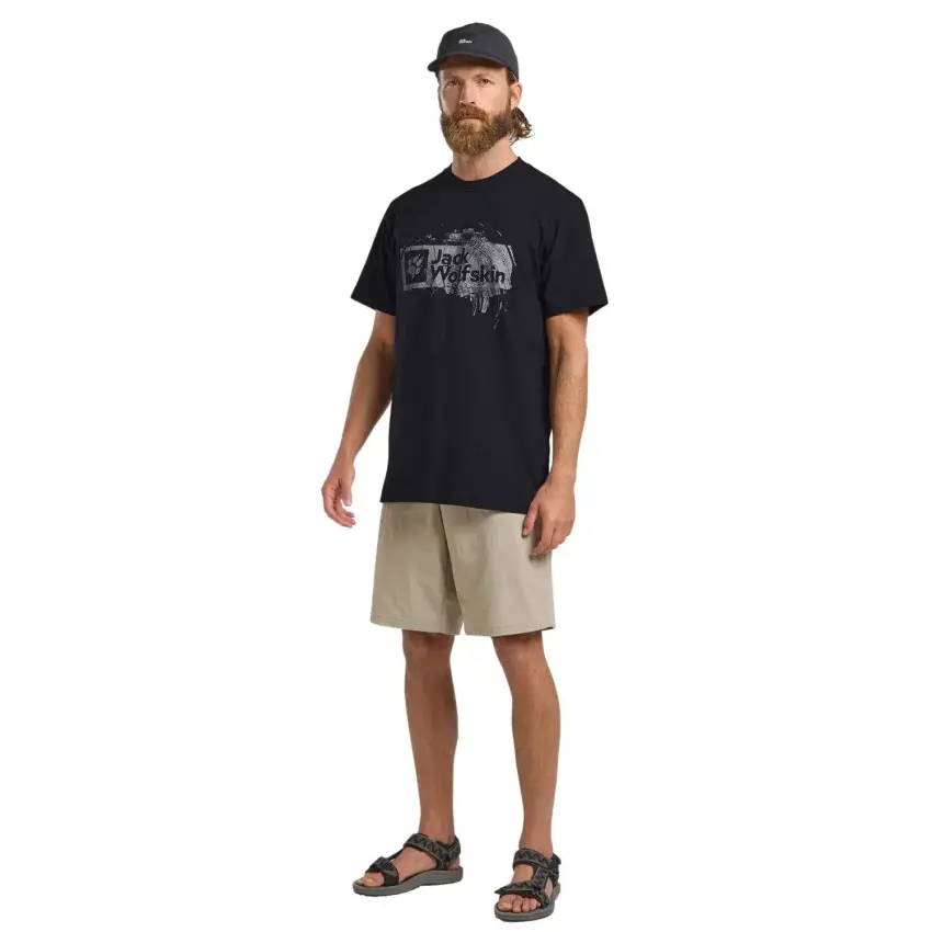 Jack Wolfskin Brand T M Erkek Tshirt - 4
