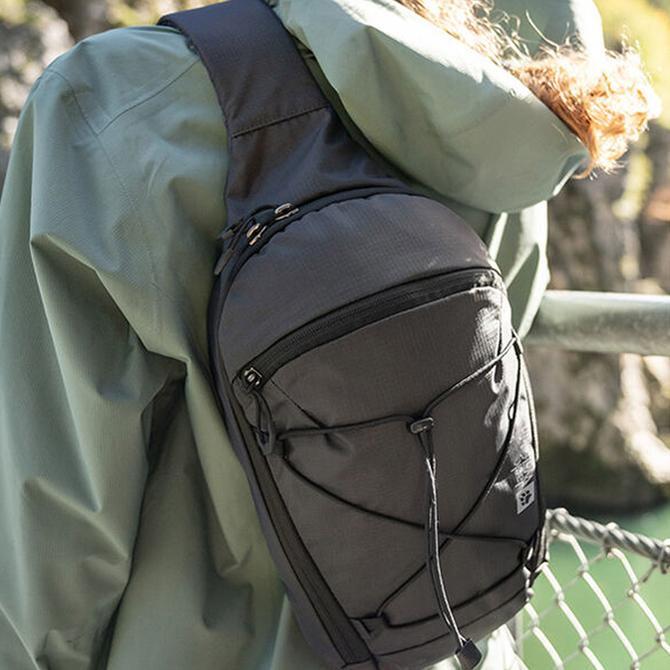 Jack Wolfskin Cyrox Sling Antrasit Unisex Sırt Çantası - 3