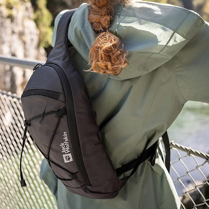 Jack Wolfskin Cyrox Sling Antrasit Unisex Sırt Çantası - 5