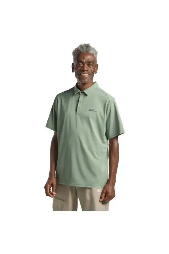Jack Wolfskin Delgami Polo M Erkek Polo Tshirt - 1