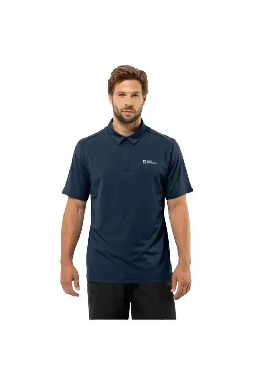 Jack Wolfskin Delgami Polo M Erkek Polo Tshirt - Jack Wolfskin