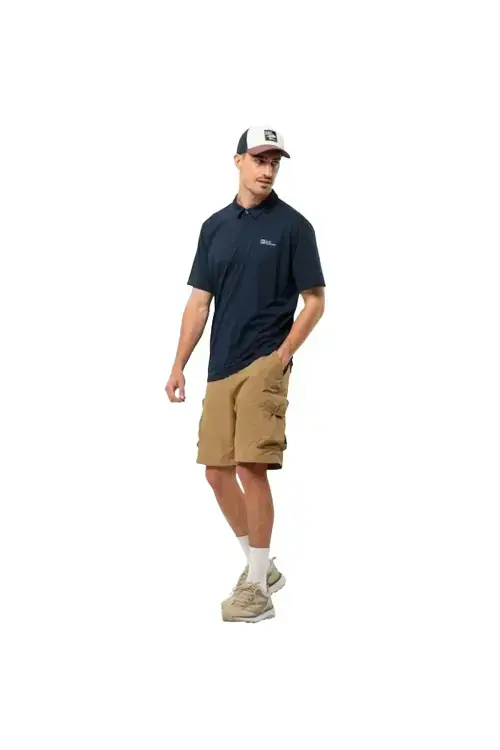 Jack Wolfskin Delgami Polo M Erkek Polo Tshirt - 3