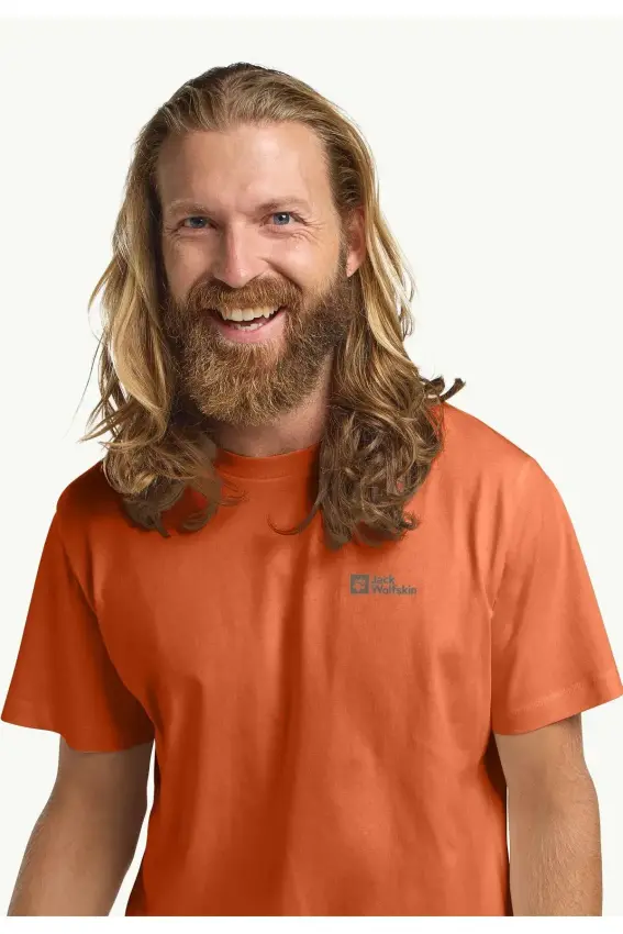 Jack Wolfskin Essential T M Erkek Tshirt - 4