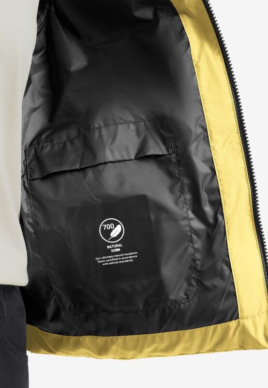 Jack Wolfskin Frozen Palace Sarı Kadın Mont - 4