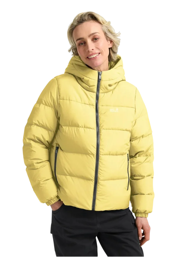 Jack Wolfskin Frozen Palace Sarı Kadın Mont - 1