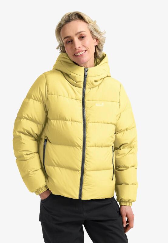 Jack Wolfskin Frozen Palace Sarı Kadın Mont - 1