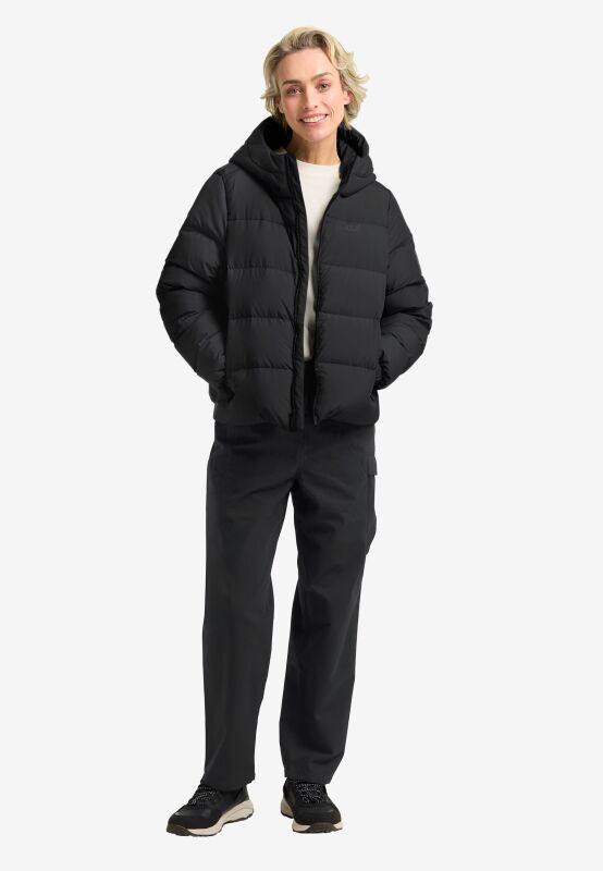 Jack Wolfskin Frozen Palace Siyah Kadın Mont - 3