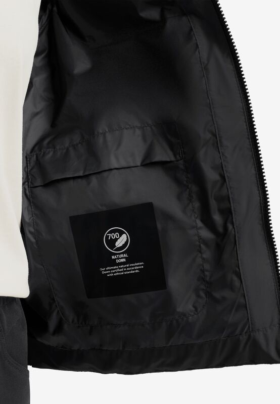 Jack Wolfskin Frozen Palace Siyah Kadın Mont - 5