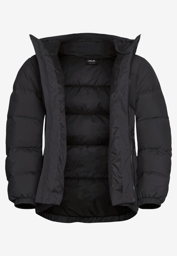 Jack Wolfskin Frozen Palace Siyah Kadın Mont - 8