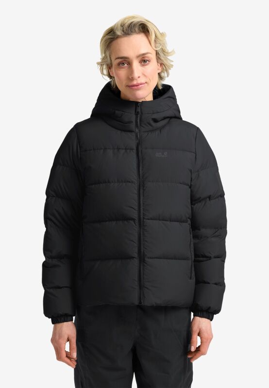 Jack Wolfskin Frozen Palace Siyah Kadın Mont - 1