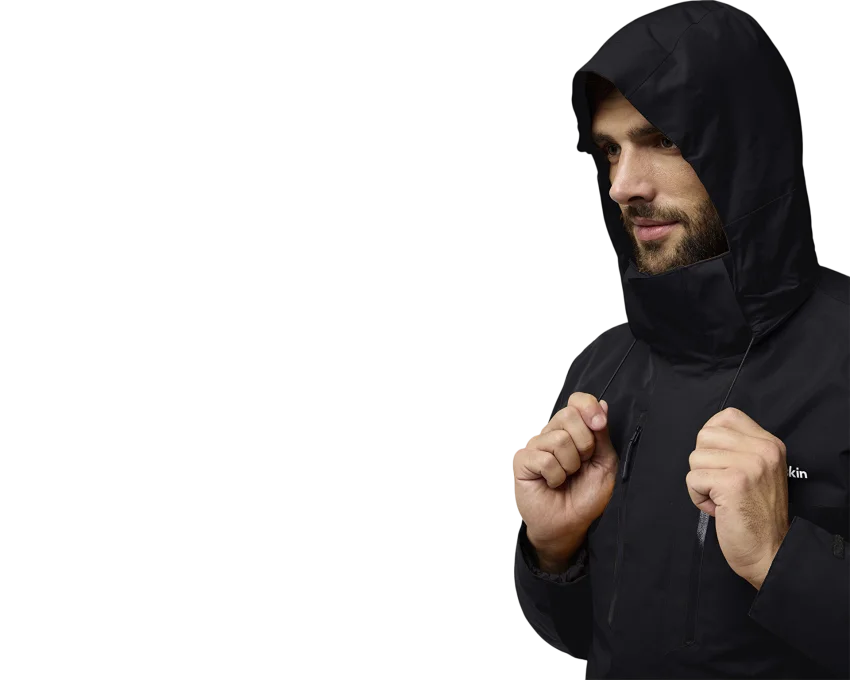 Jack Wolfskin Jasper 3IN1 M Siyah Erkek Mont - 5