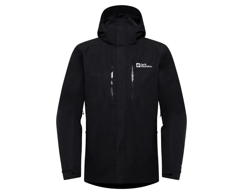 Jack Wolfskin Jasper 3IN1 M Siyah Erkek Mont - 7