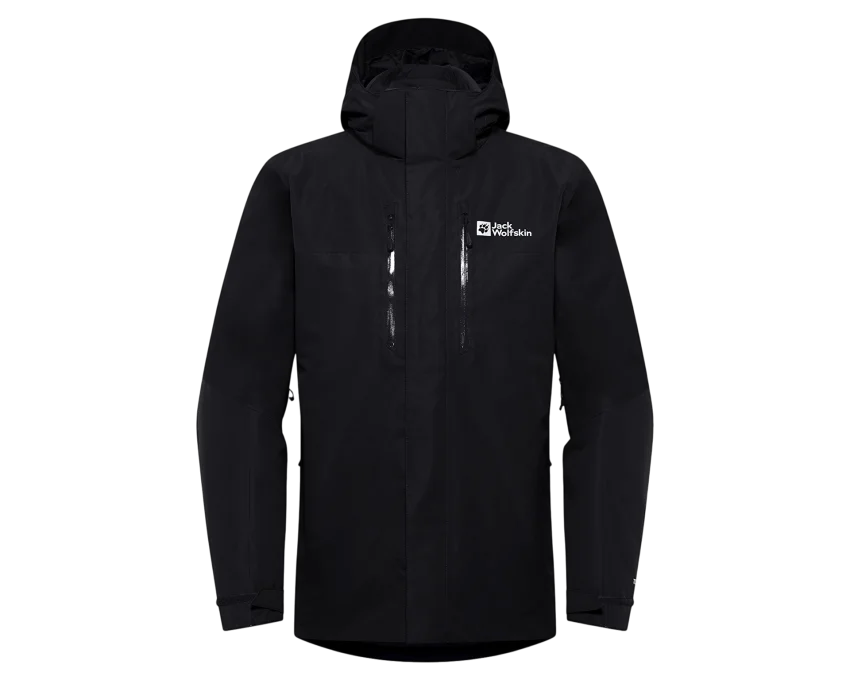 Jack Wolfskin Jasper 3IN1 M Siyah Erkek Mont - 7