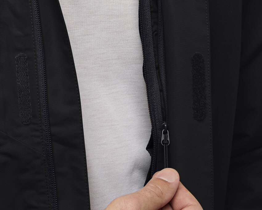 Jack Wolfskin Jasper 3IN1 M Siyah Erkek Mont - 11