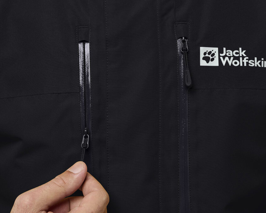 Jack Wolfskin Jasper 3IN1 M Siyah Erkek Mont - 15