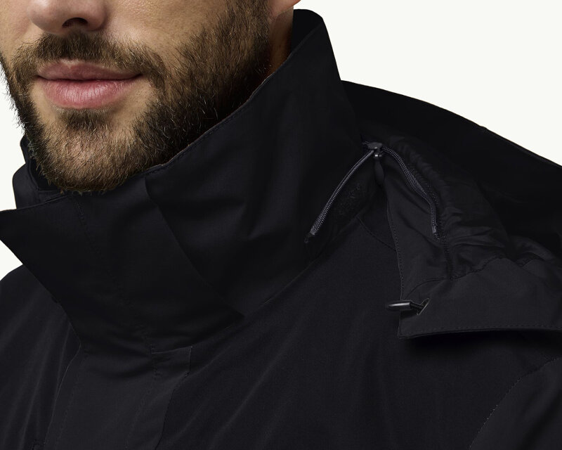 Jack Wolfskin Jasper 3IN1 M Siyah Erkek Mont - 16