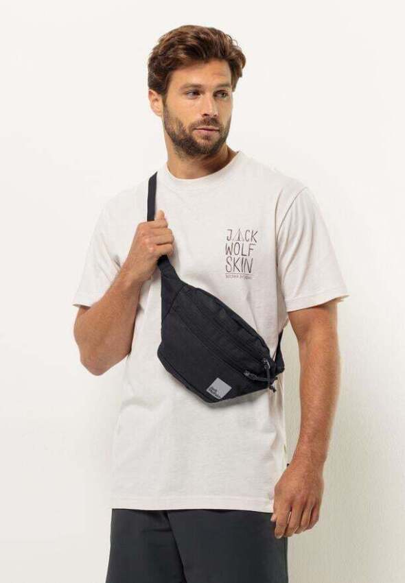 Jack Wolfskin KONYA HIPBAG SİYAH Unisex Bel Çantası - 4