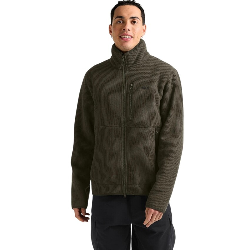 Jack Wolfskin Lake Ridge Haki Erkek Mont - 1