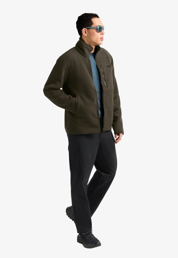 Jack Wolfskin Lake Ridge Haki Erkek Mont - 3