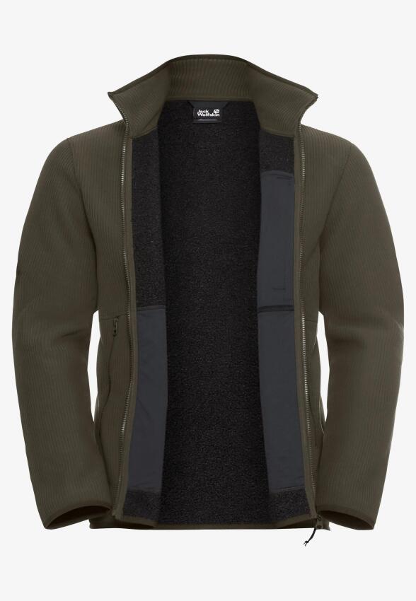 Jack Wolfskin Lake Ridge Haki Erkek Mont - 5