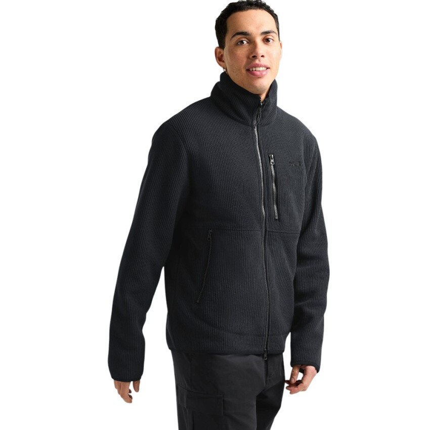 Jack Wolfskin Lake Ridge Siyah Erkek Mont - 1