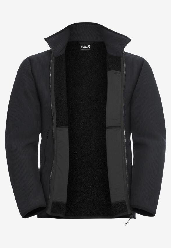 Jack Wolfskin Lake Ridge Siyah Erkek Mont - 4