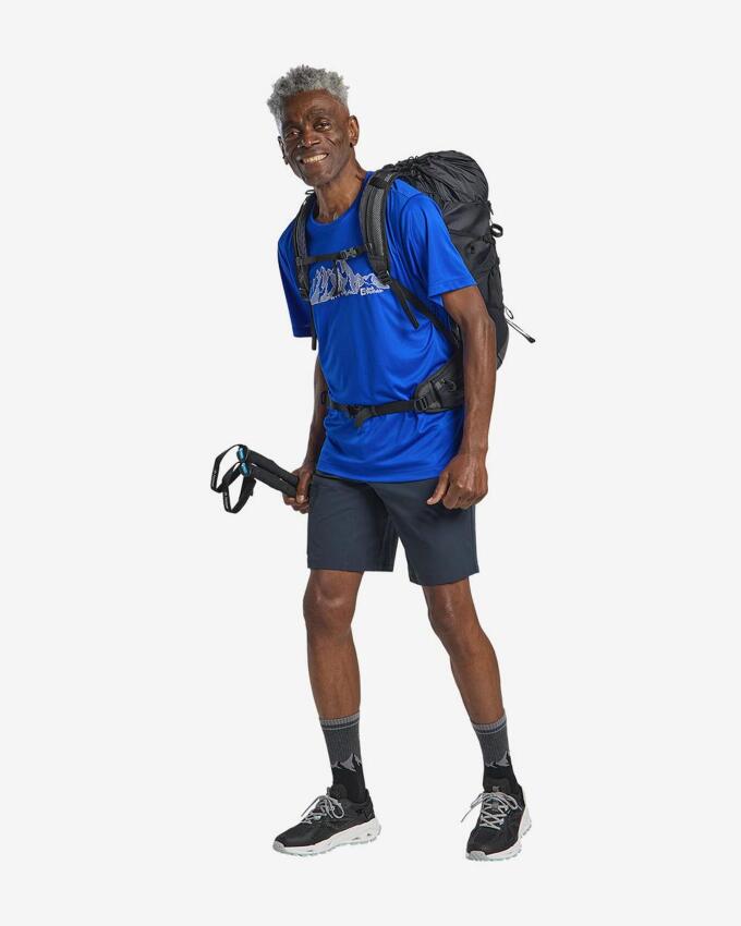 Jack Wolfskin Pico Trail Shorts M Lacivert Erkek Şort - 5