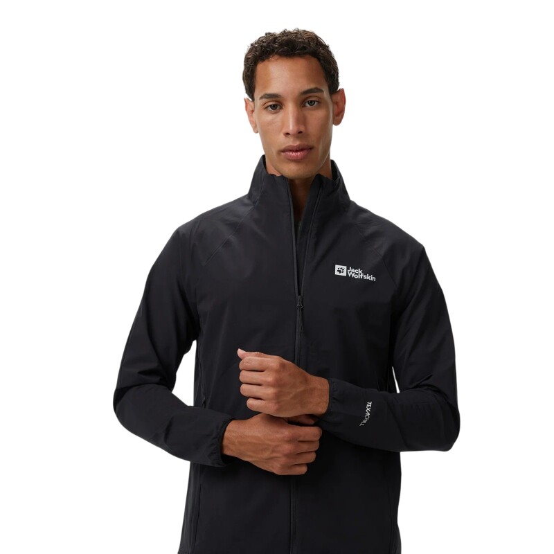 Jack Wolfskin Prelight Stride Siyah Erkek Mont - 3