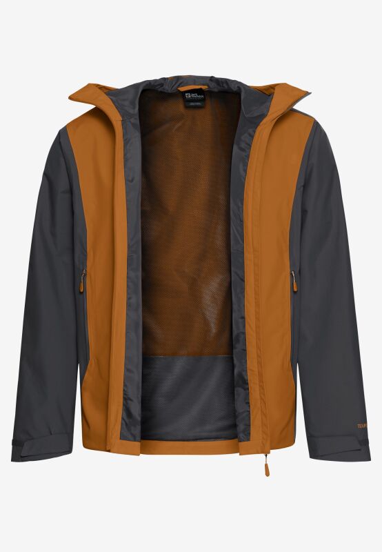 Jack Wolfskin Rainrush 2L Turuncu Erkek Mont - 9