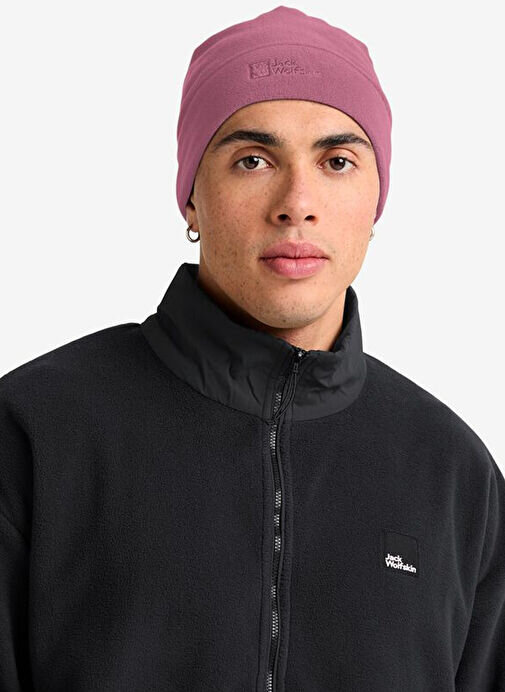 Jack Wolfskin Real Stuff Beanie Pembe Unisex Bere - 2