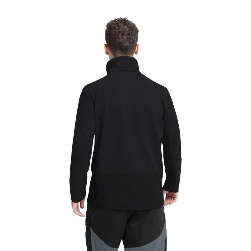 Jack Wolfskin Ridge Hike Fz Siyah Erkek Sweatshirt - 2