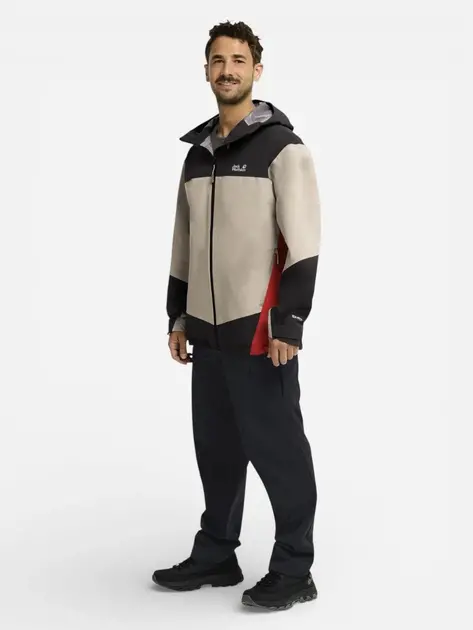 Jack Wolfskin Rockpaw 3L Bej Erkek Mont - 3