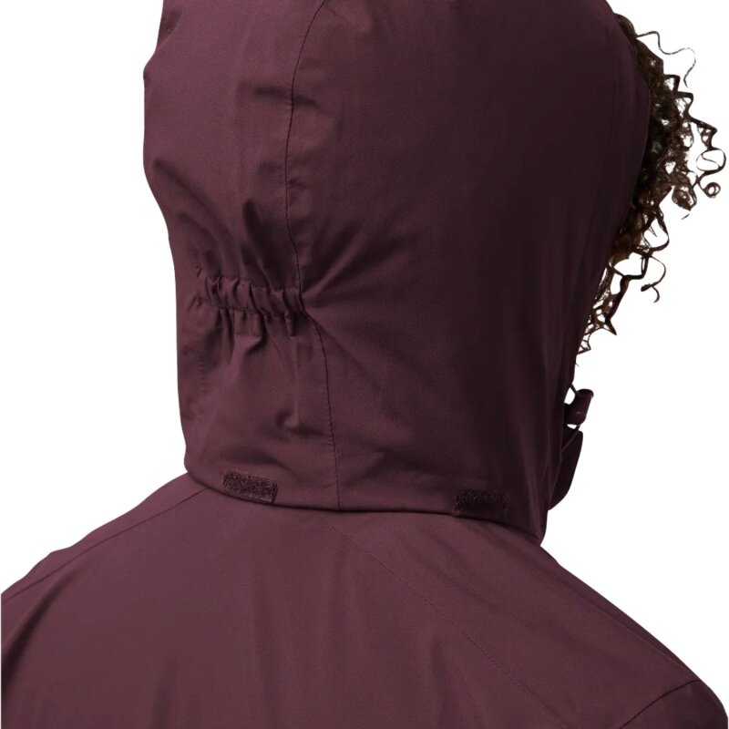 Jack Wolfskin Rotwand 3IN1 Bordo Kadın Mont - 6