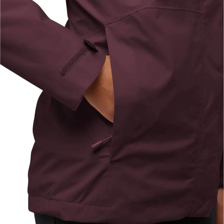 Jack Wolfskin Rotwand 3IN1 Bordo Kadın Mont - 8