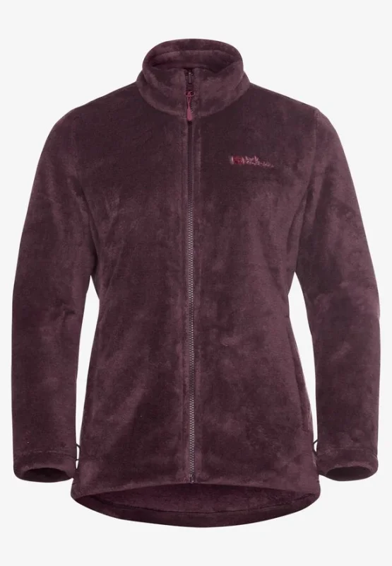 Jack Wolfskin Rotwand 3IN1 Bordo Kadın Mont - 6