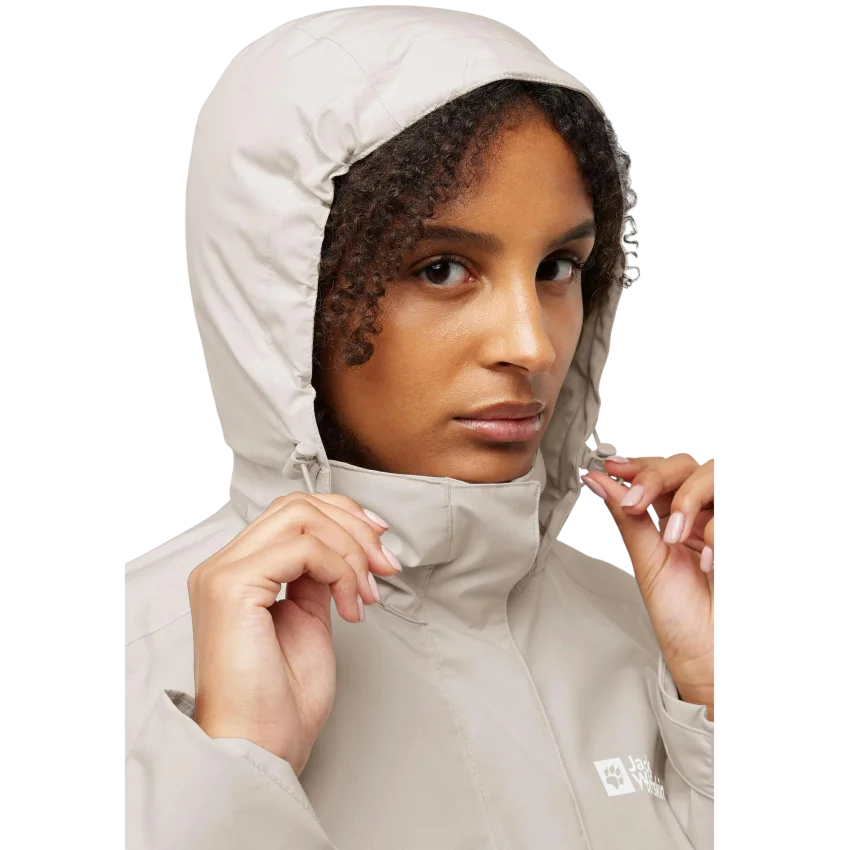 Jack Wolfskin Rotwand 3IN3 Beyaz Kadın Mont - 8